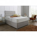 Belgravia Divan Bed Set with Tall Button Headboard