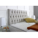 Belgravia Divan Bed Set with Tall Button Headboard