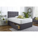 Cambridge Divan Bed Set with Button Headboard