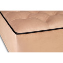 Deep Chesterfield Upholstered Footstool / Coffee Table