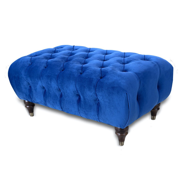 Dion Chesterfield Upholstered Footstool / Coffee Table