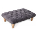 Ashford Chesterfield Upholstered Footstool / Coffee Table